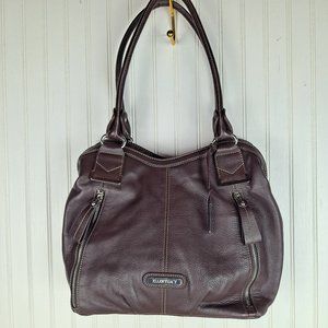 Ellen Tracy Leather Shoulder Bag